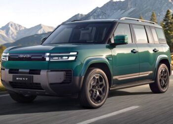 Novo BYD Ti7 2027 é o SUV chinês de sete lugares que quer derrotar o Defender